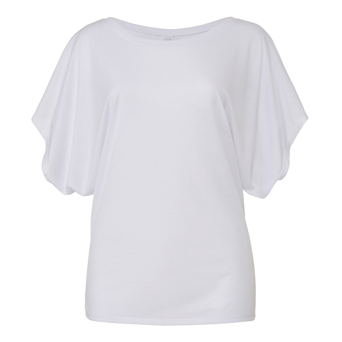 Women's Flowy Draped Sleeve Dolman Tee