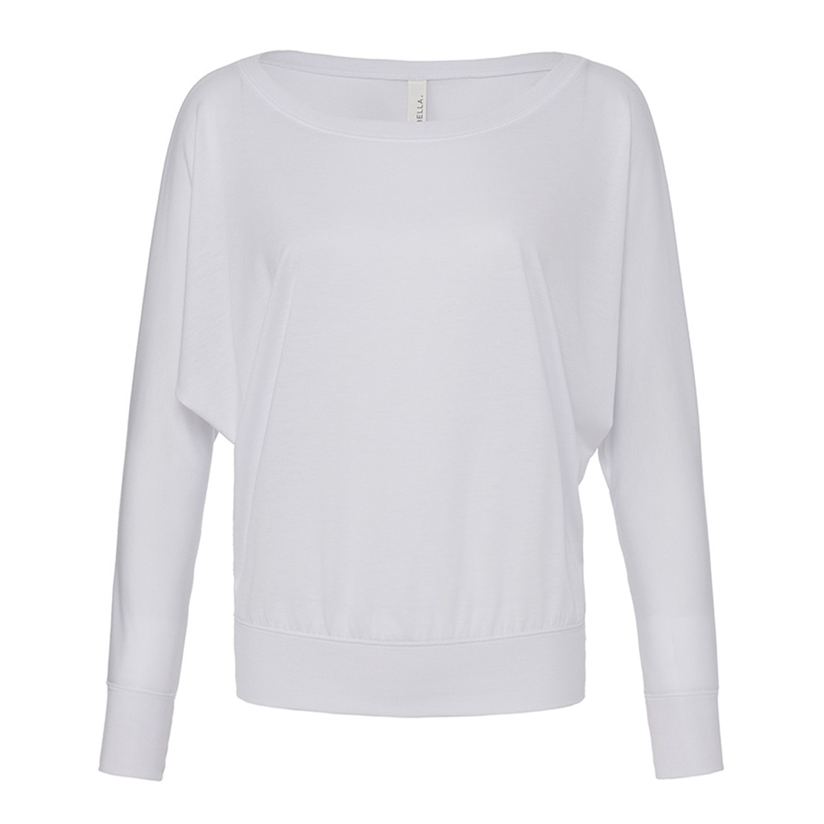 Women's Flowy Long Sleeve Off Shoulder Tee